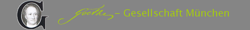 Text: Goethegesellschaft München
